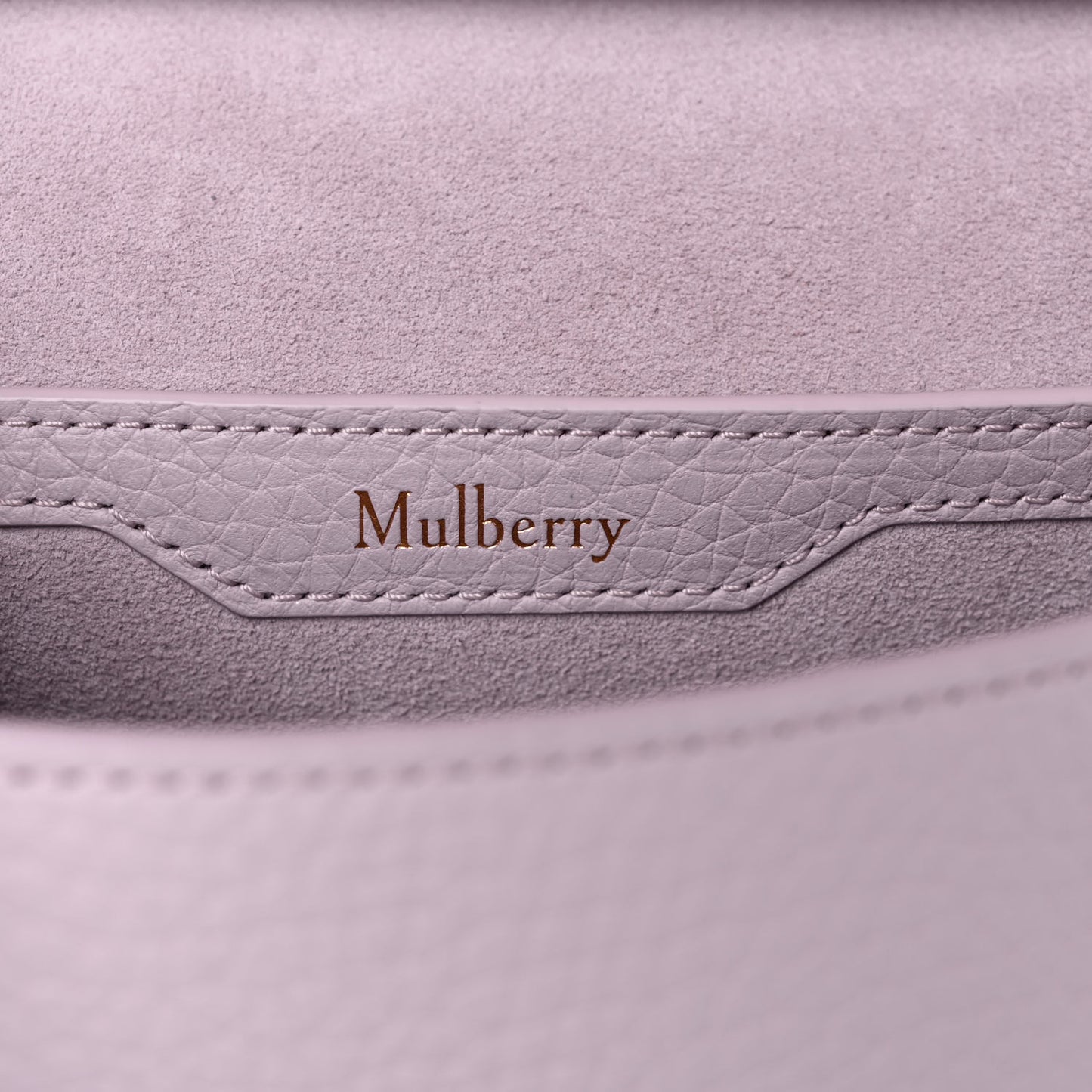 Small Classic Grain Small Amberley Satchel Lilac