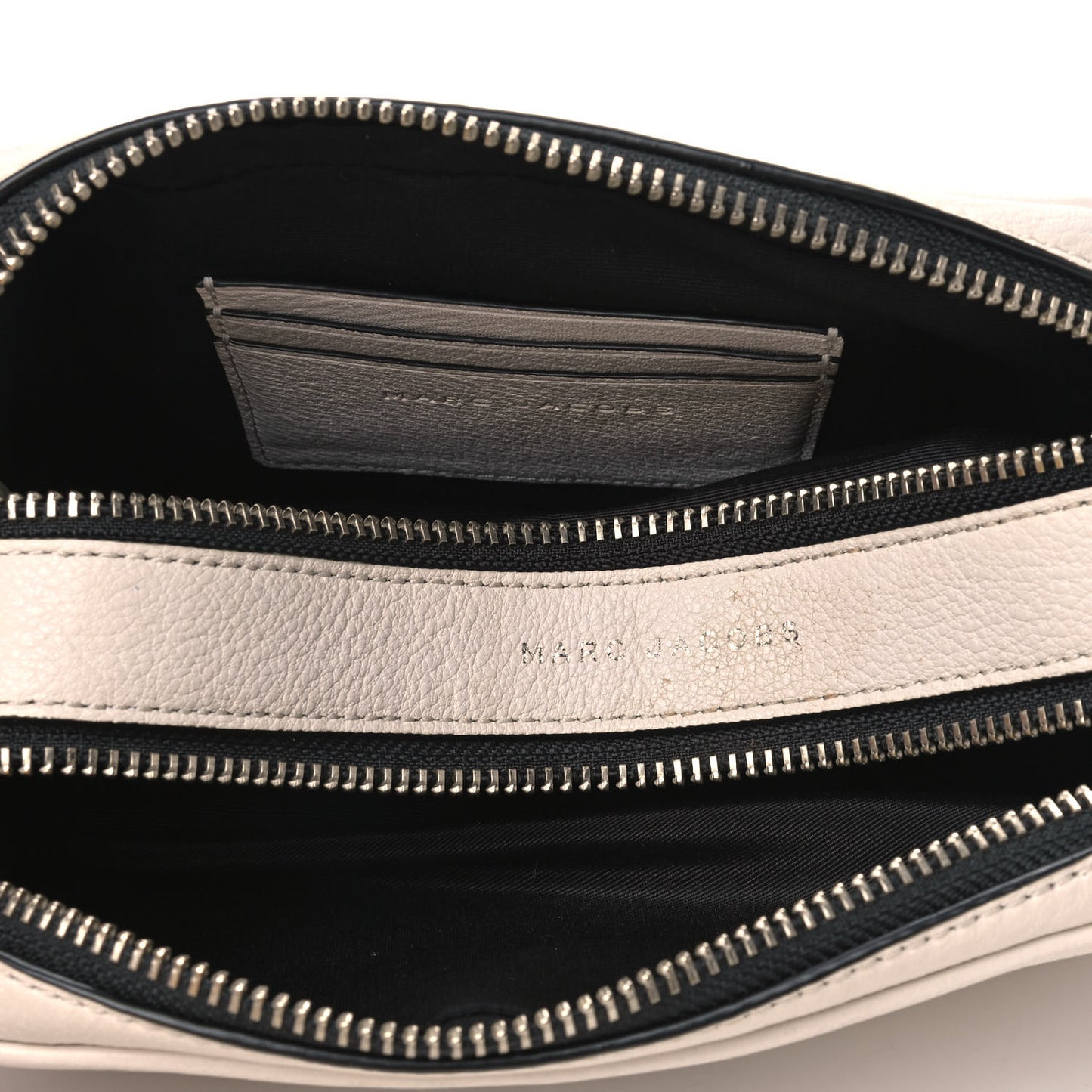 Supple Natural Grain Calfskin The Softshot 21 Bag Cream