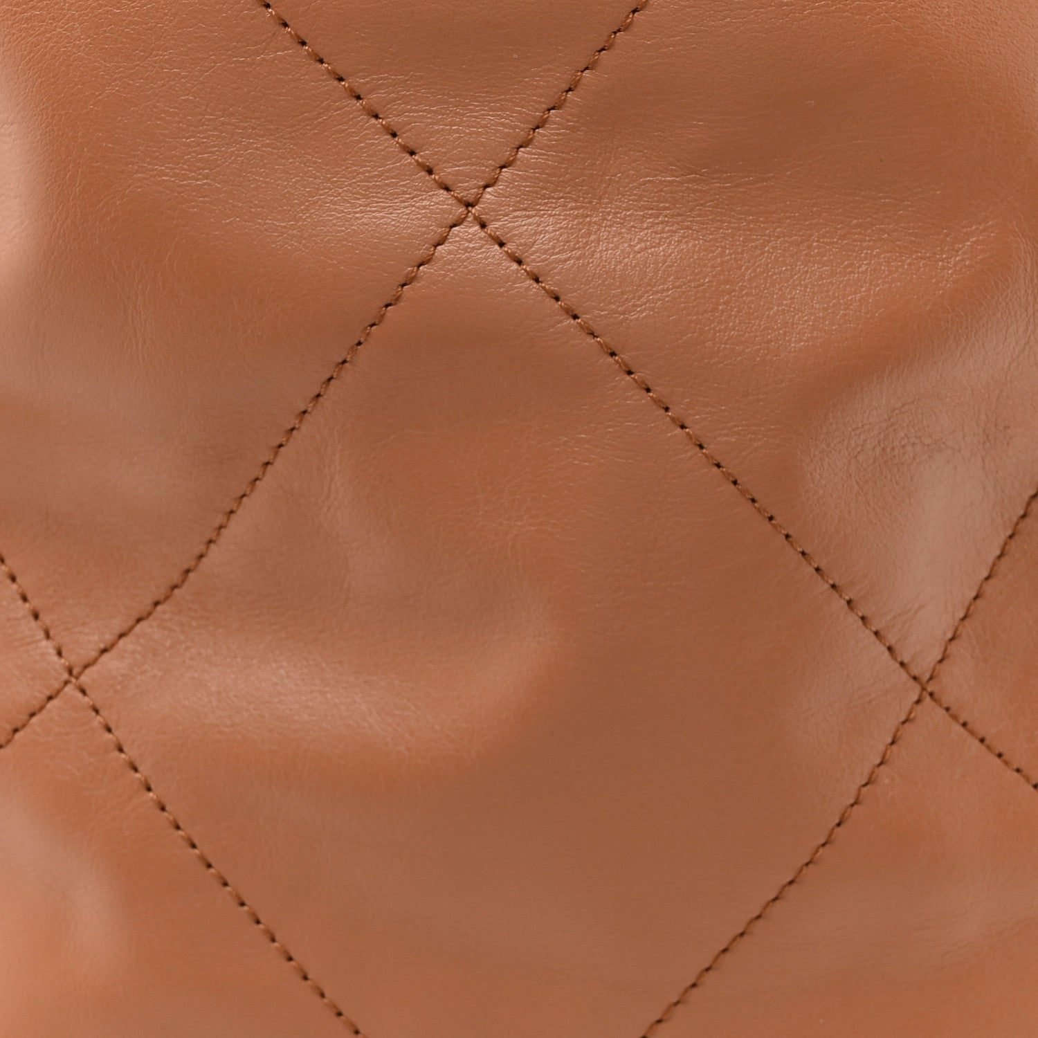 Chanel Shiny Calfskin Quilted Chanel 22 Brown 10 of 12