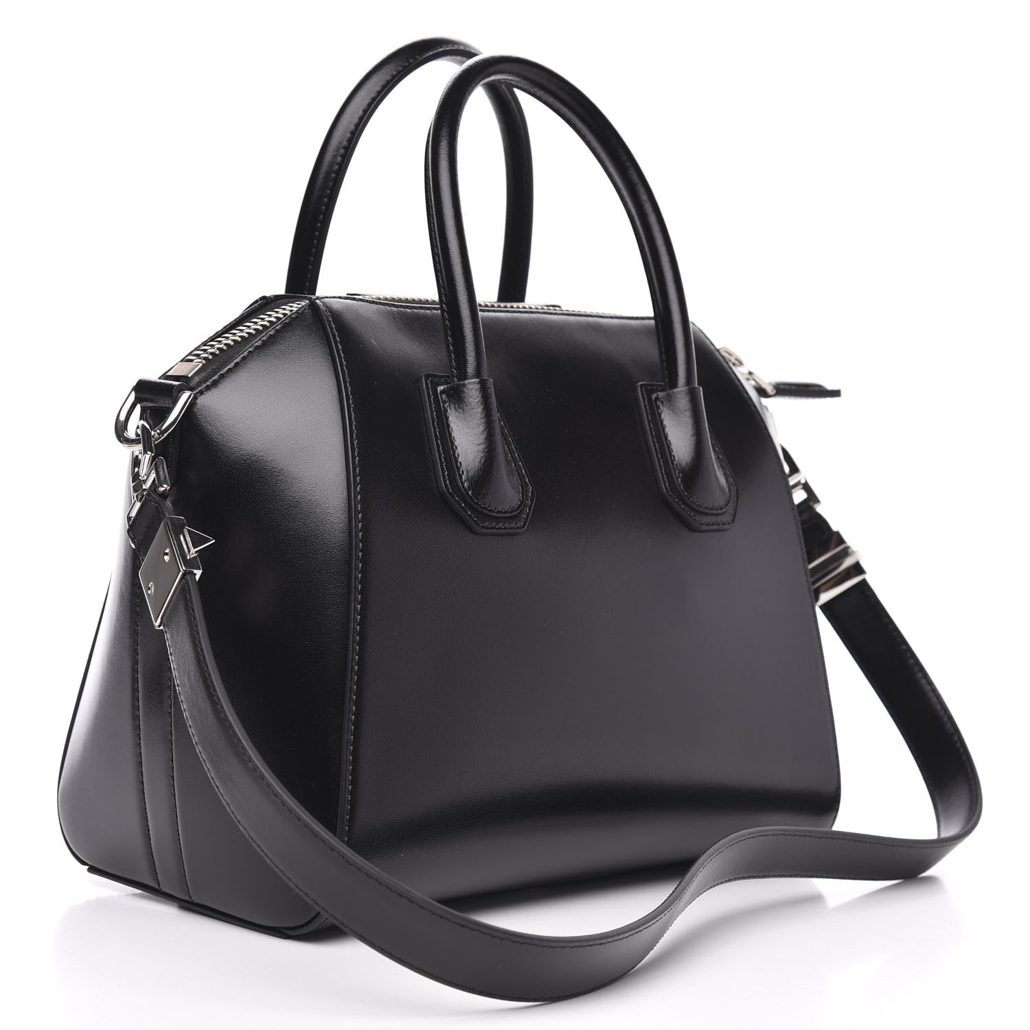 Givenchy Shiny Lord Calfskin Small Antigona Black 3 of 10
