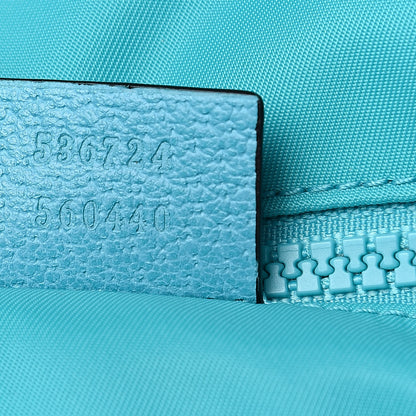 Gucci Nylon Twill 80s Logo Patch Backpack Lago 7 of 11