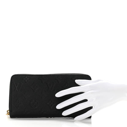 Louis Vuitton Empreinte Zippy Wallet Black 2 of 8