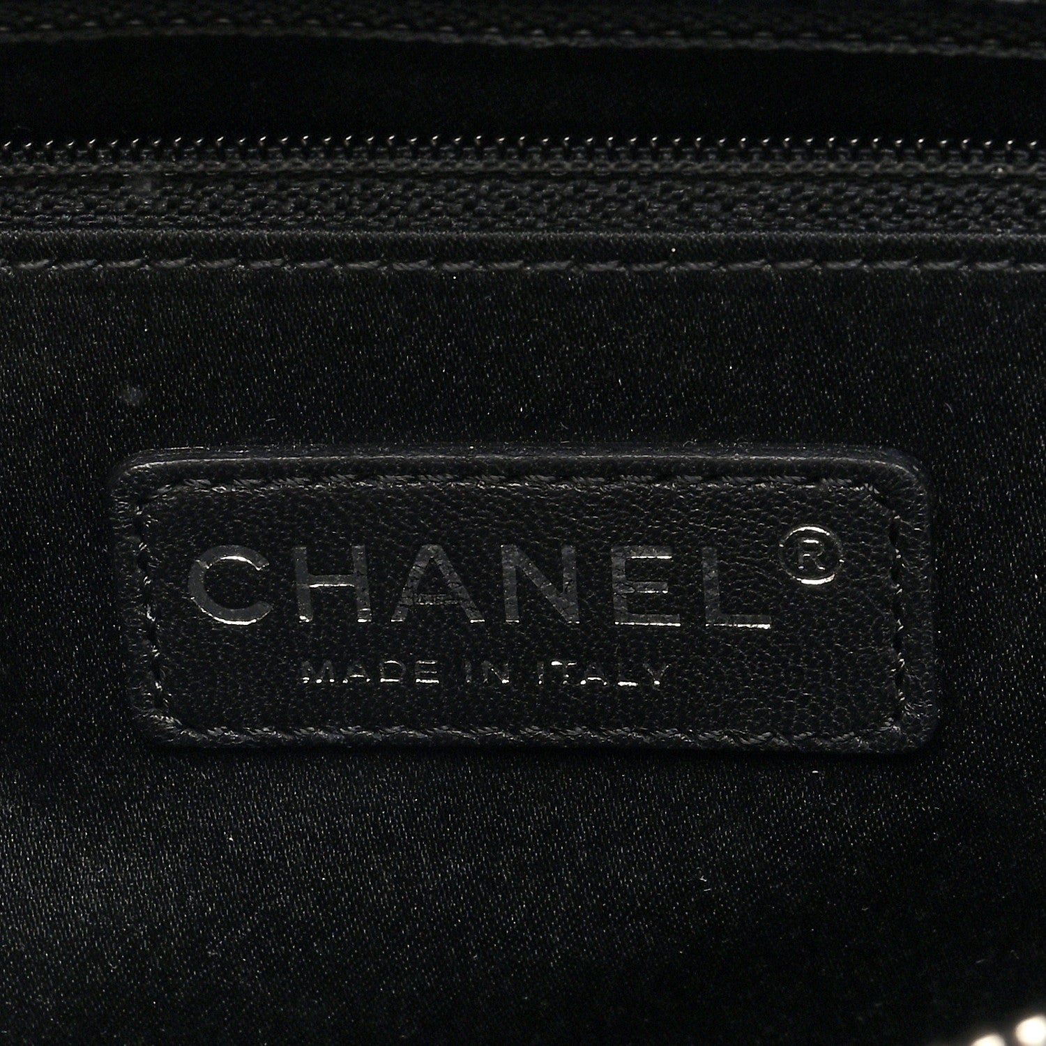 Chanel Caviar Quilted Grand Shopping Tote GST Black 6 of 10