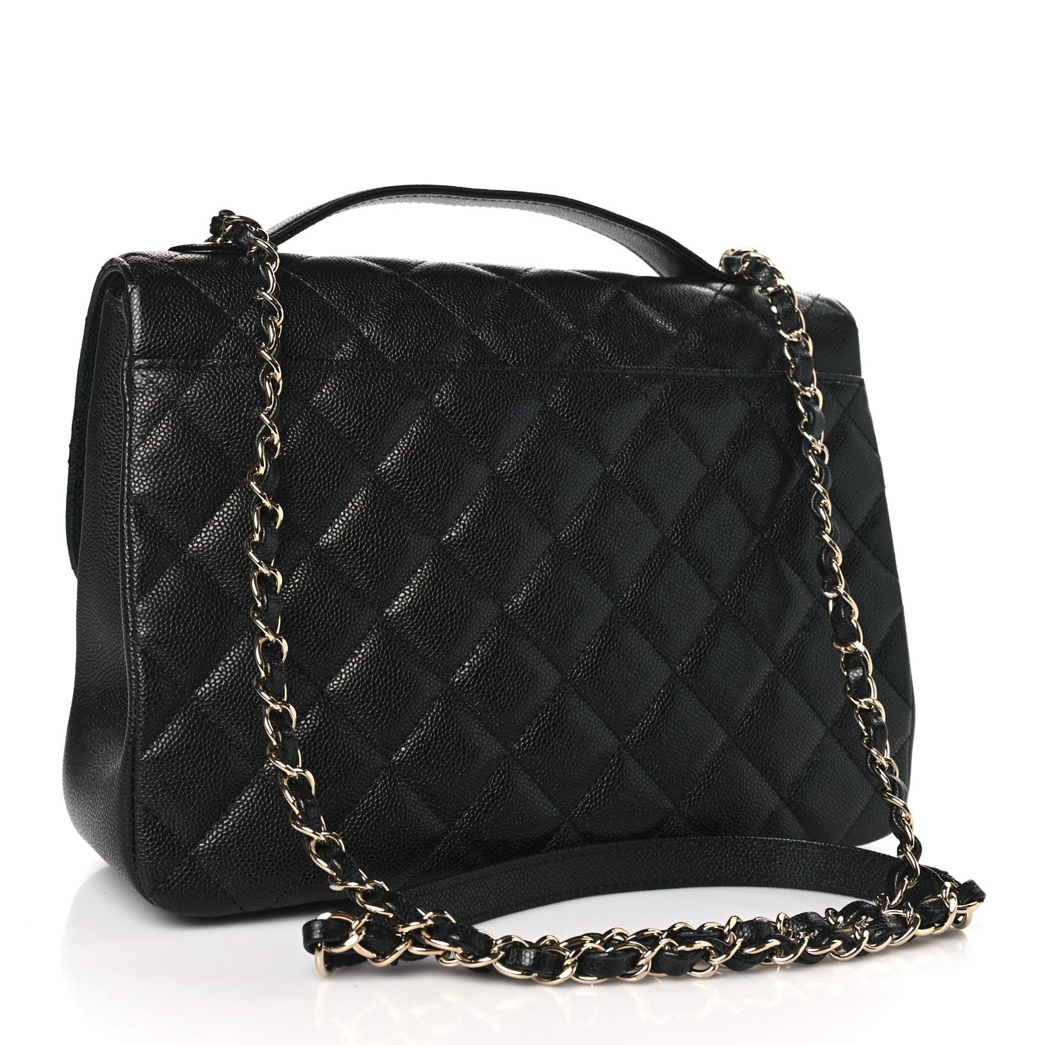 Chanel Caviar Quilted Large Business Affinity Flap Black 3 of 11