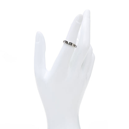 Tiffany 18K White Gold Diamond Atlas Pierced Ring 53 6.25 2 of 4