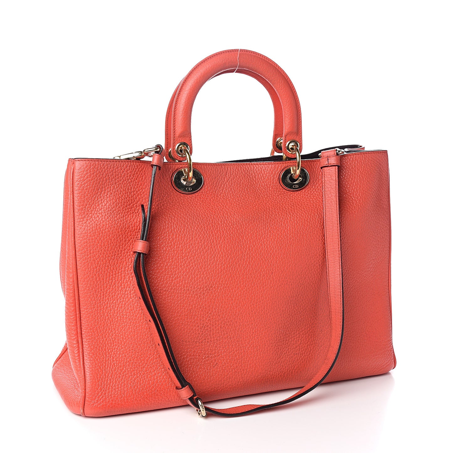 Bullcalf Large Diorissimo Tote True Red
