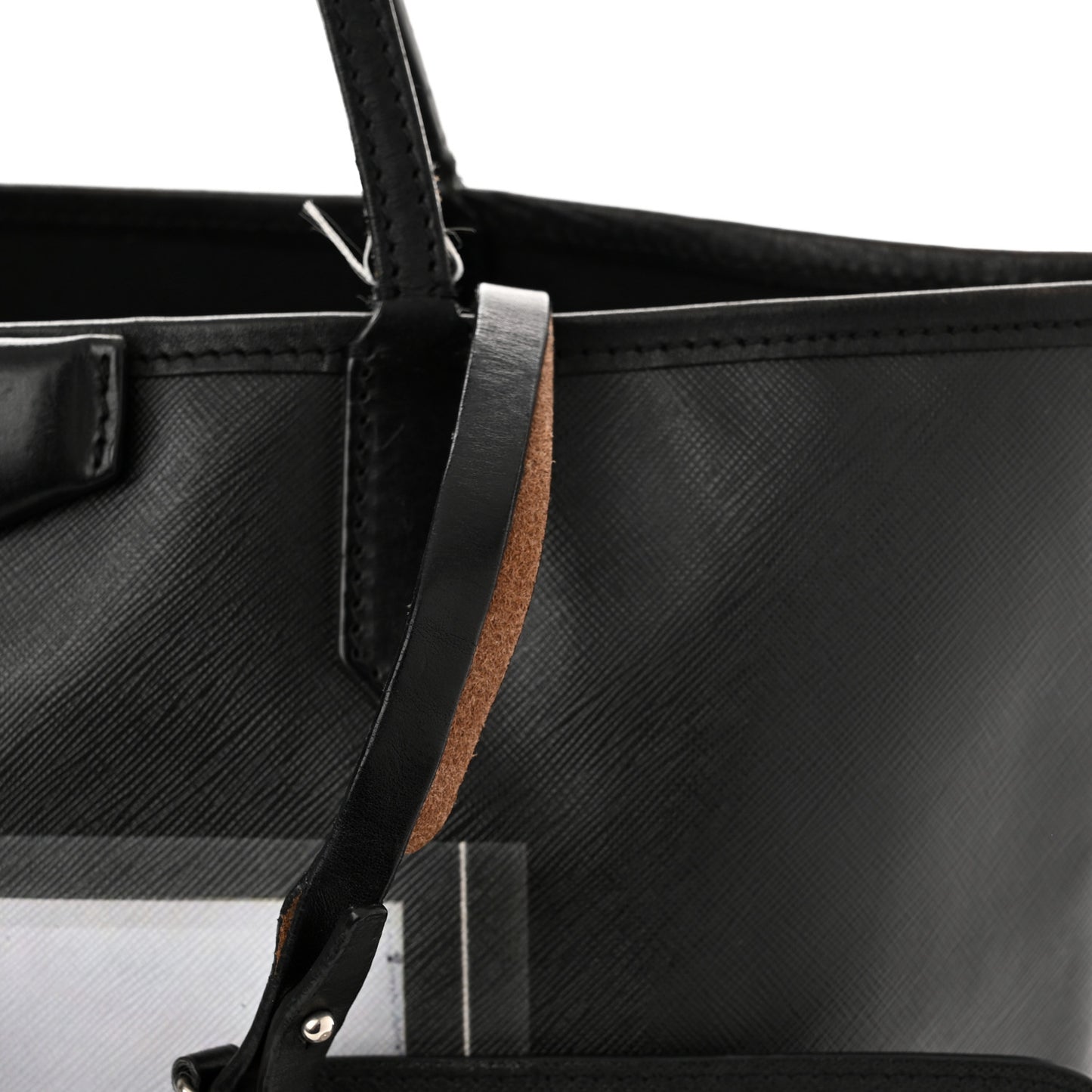 Textured Coated Canvas Bambi Print Medium Antigona Tote