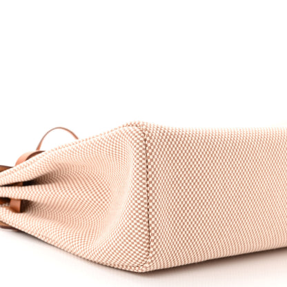 Hermes Vache Hunter Criss Viking Herbag Zip Retourne 31 PM Ecru Beige Naturel 10 of 13