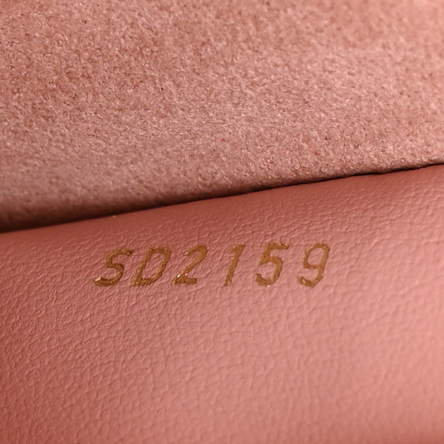 Empreinte Vavin Chain Wallet Rose Poudre