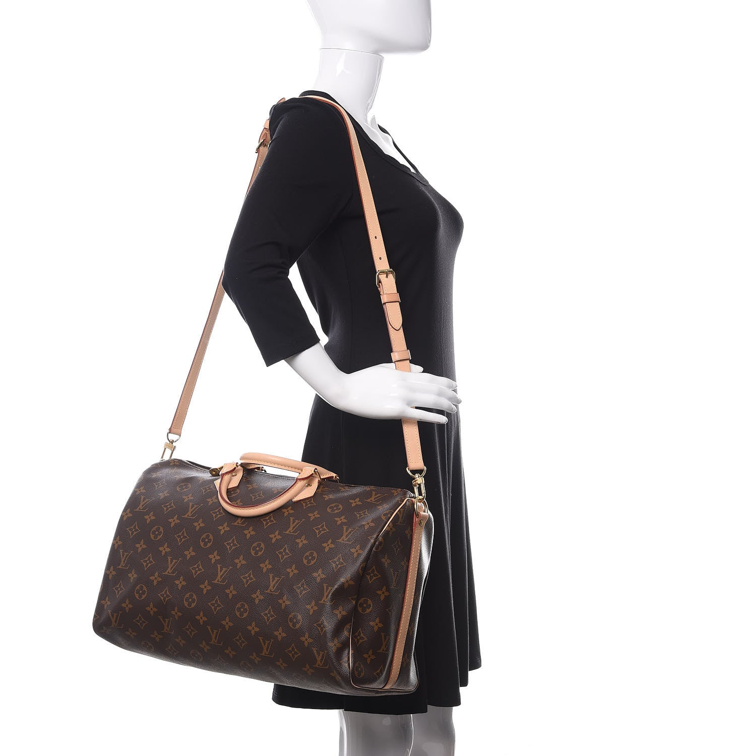 Louis Vuitton Monogram Speedy Bandouliere 40 3 of 10
