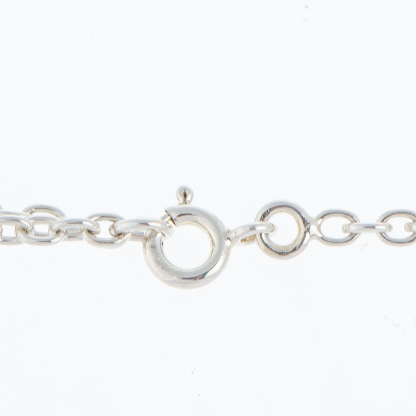 Sterling Silver 18K Rose Gold Confettis Long Necklace