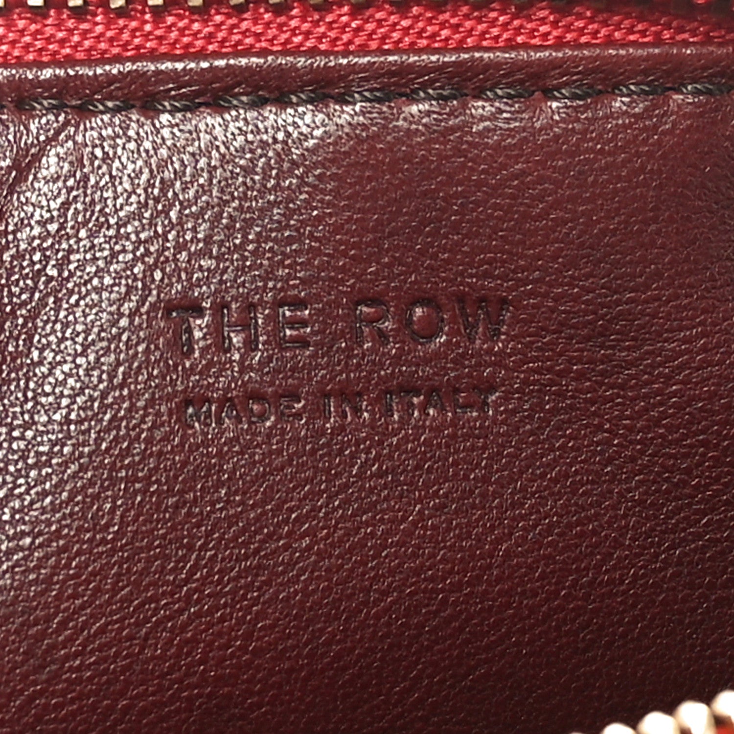 The Row Nubuck 90's Bag Chianti 6 of 9