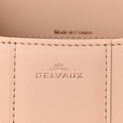 Delvaux Grained Calfskin Mini Brillant Satchel Light Pink 5 of 9