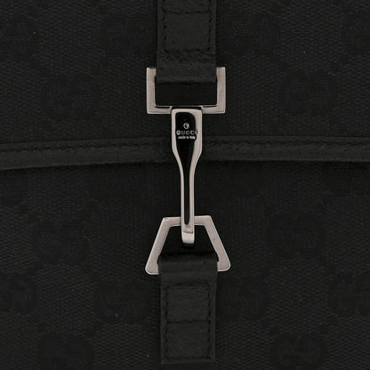 Gucci GG Monogram Web Flight Belt Bag Black 11 of 11