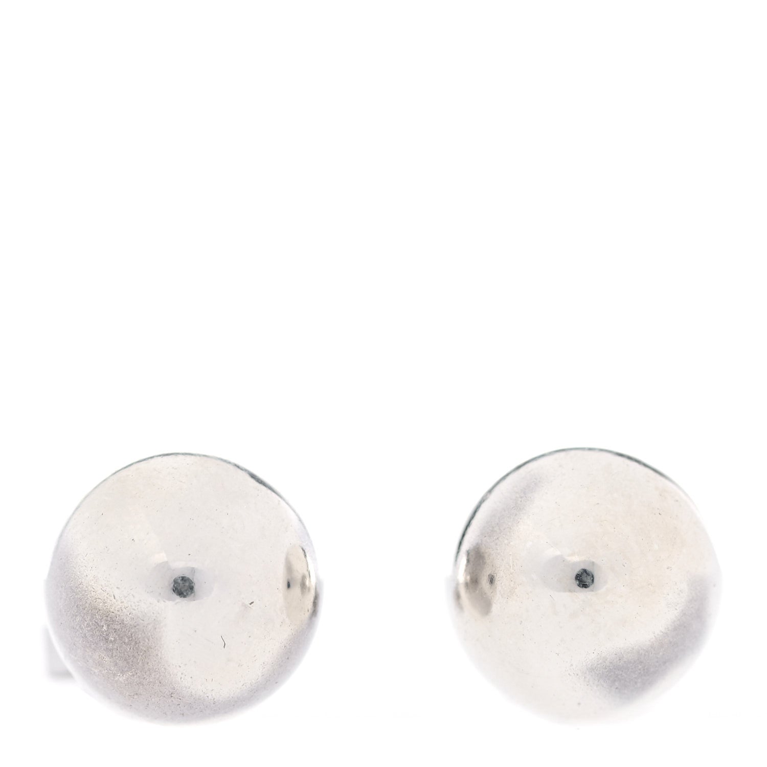 Tiffany Sterling Silver 10mm HardWear Ball Earrings 1 of 8