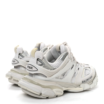 Balenciaga Rubber Mesh Fabric Monocolor Recycled Sole Womens Track Sneakers 35 White 5 of 8