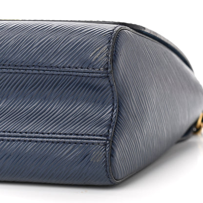 Louis Vuitton Epi Twist Shoulder Bag MM Navy 10 of 10