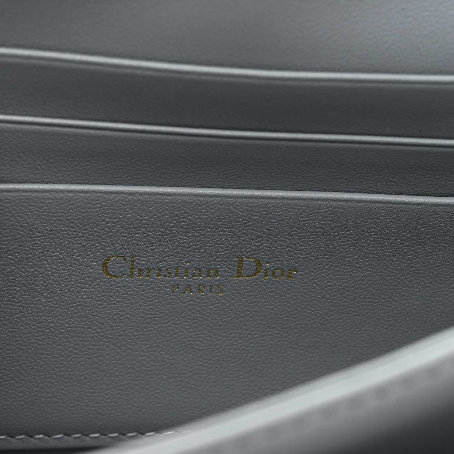 Christian Dior Lambskin Cannage Mini My Dior Top Handle Clutch Cloud Blue 7 of 11
