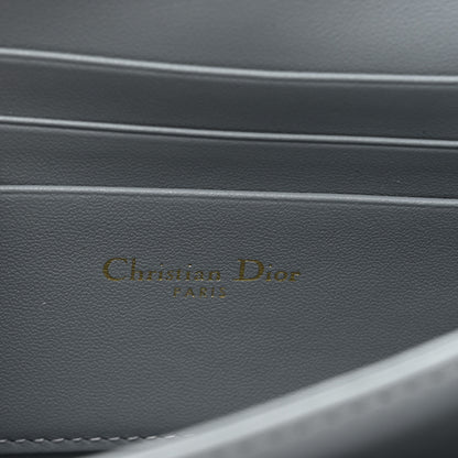 Christian Dior Lambskin Cannage Mini My Dior Top Handle Clutch Cloud Blue 7 of 11