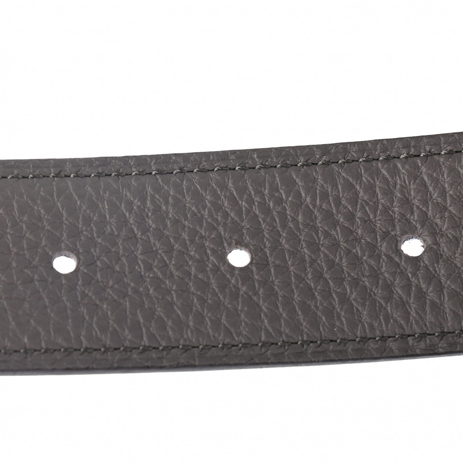Hermes Box Togo 32mm Matte H Belt 80 Black Etain 4 of 5