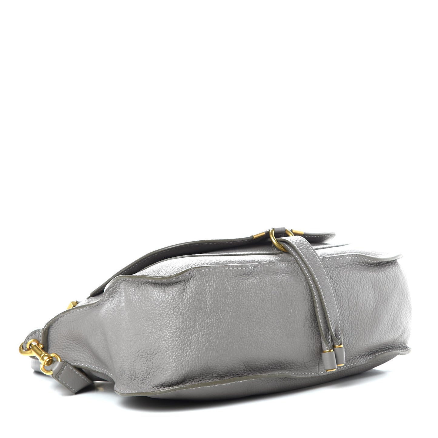 Calfskin Medium Marcie Satchel Cashmere Grey