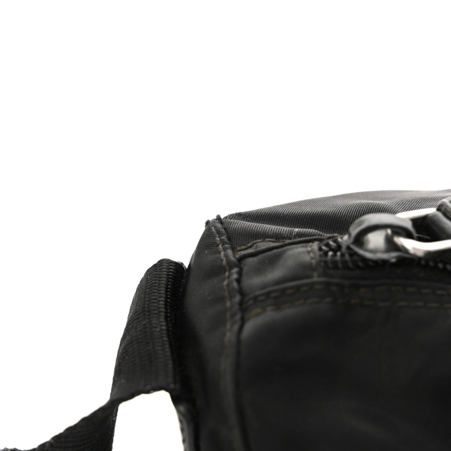 Tessuto Nylon Messenger Bag Black