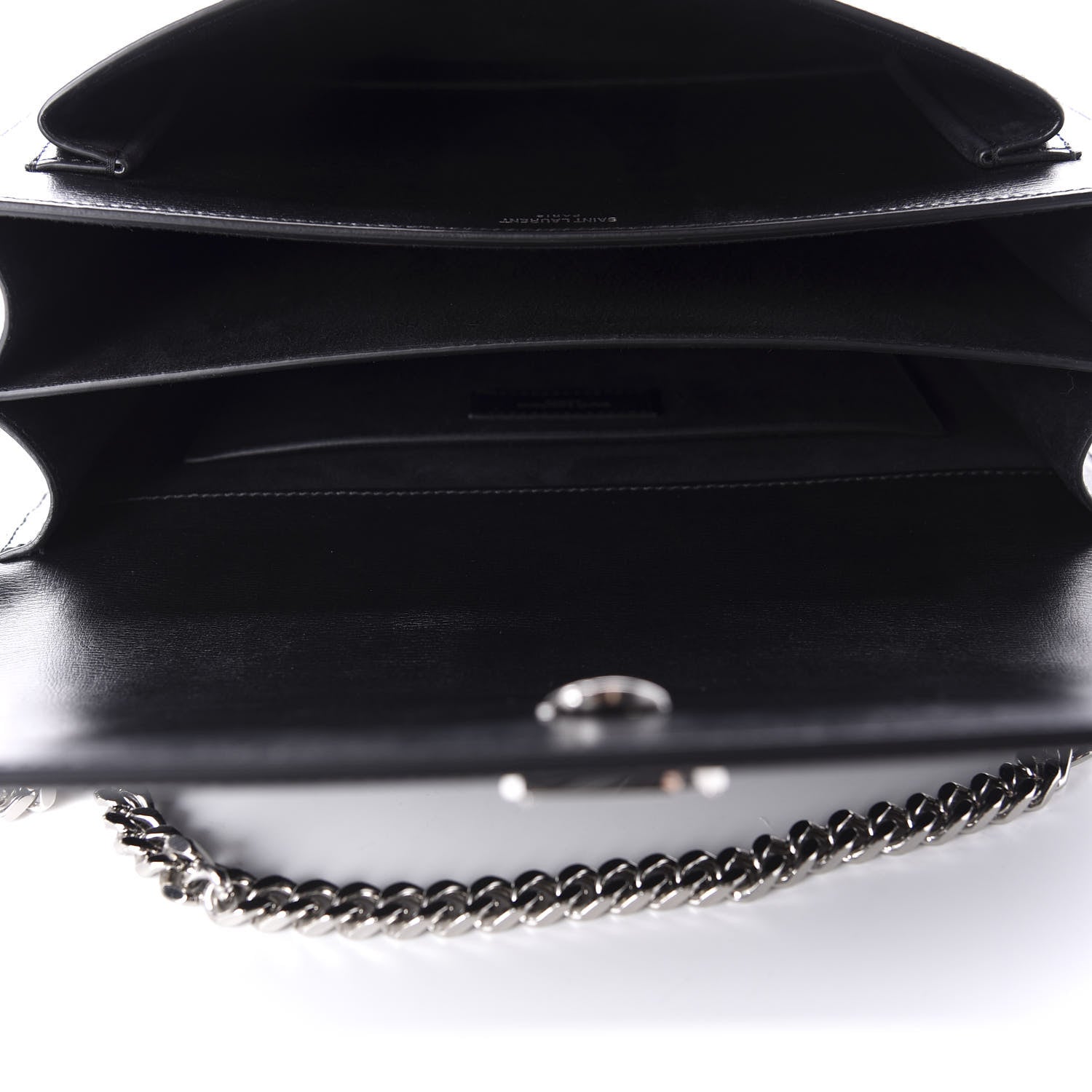 Saint Laurent Calfskin Medium Monogram Sunset Black 5 of 10