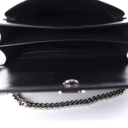Saint Laurent Calfskin Medium Monogram Sunset Black 5 of 10