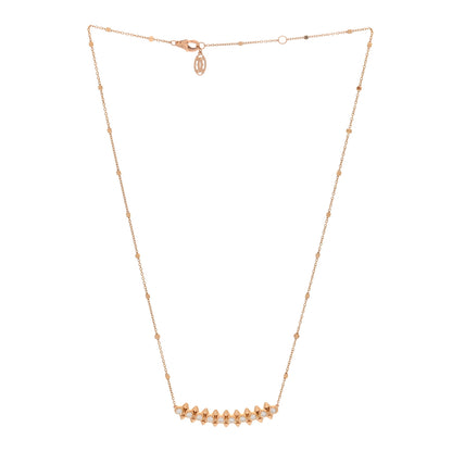 Cartier 18K Pink Gold Diamond Clash de Cartier Necklace 3 of 6