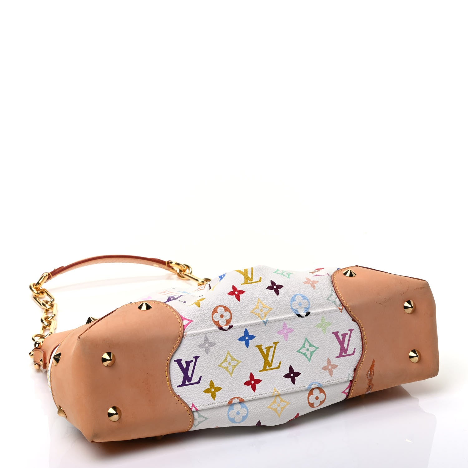 Louis Vuitton Monogram Multicolor Judy MM White 4 of 10