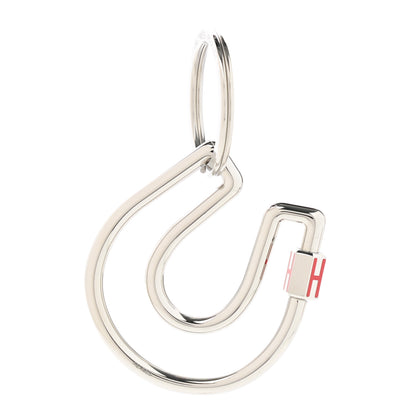 Hermes Stainless Steel Fer a Cheval Key Ring 1 of 4
