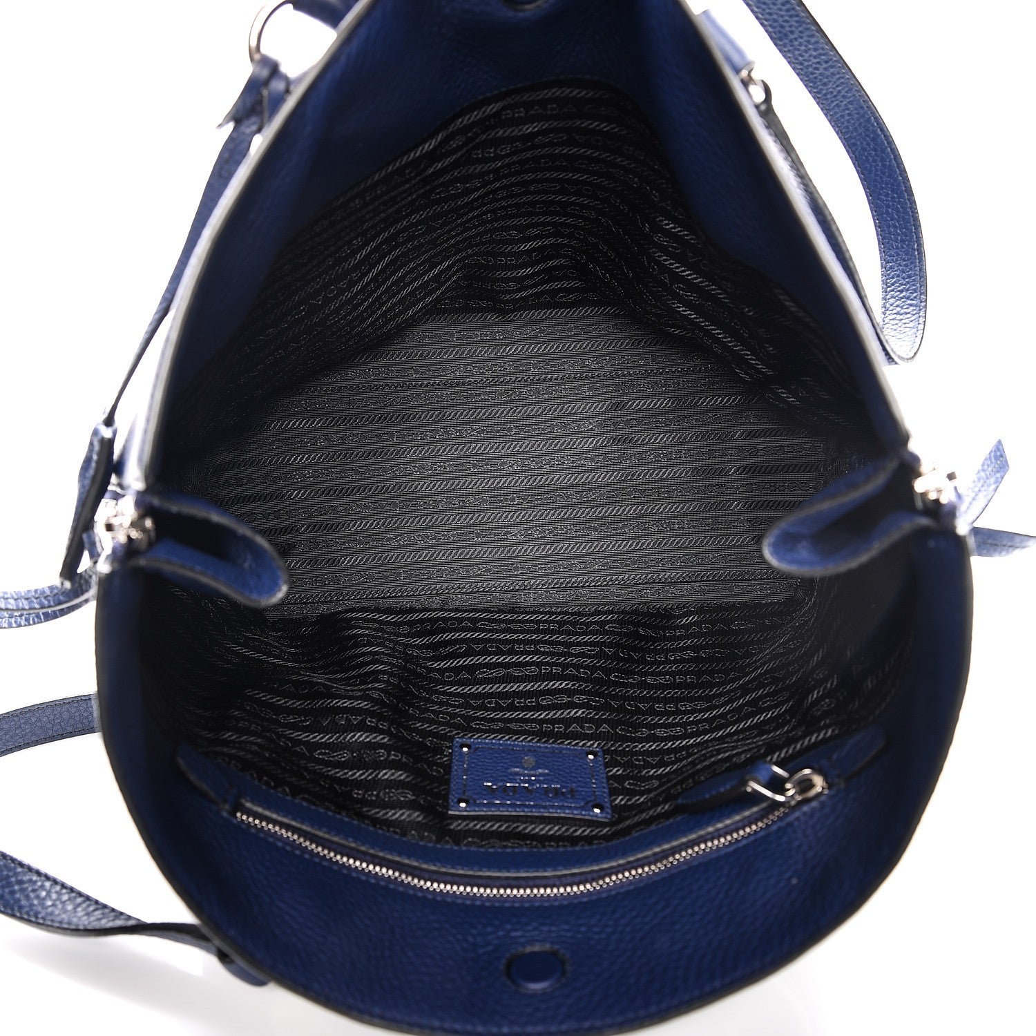 Prada Vitello Phenix Shopping Tote Inchiostro 7 of 11