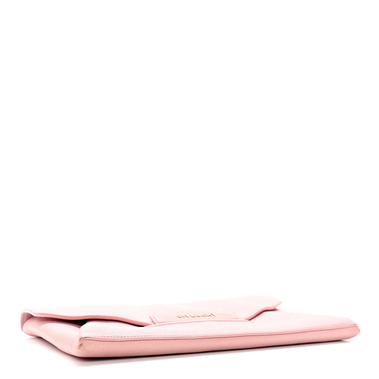 Sugar Goatskin Medium Antigona Envelope Clutch Light Pink