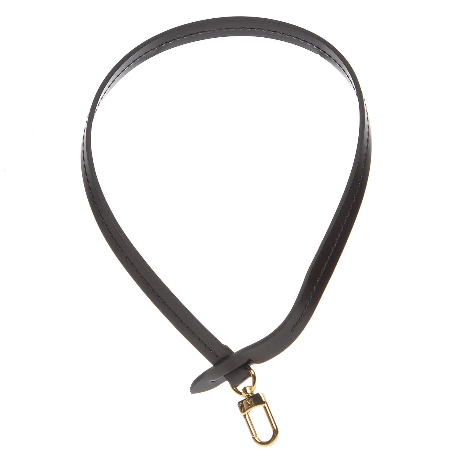 Louis Vuitton Calfskin Pochette Accessories Strap Brown 1 of 3