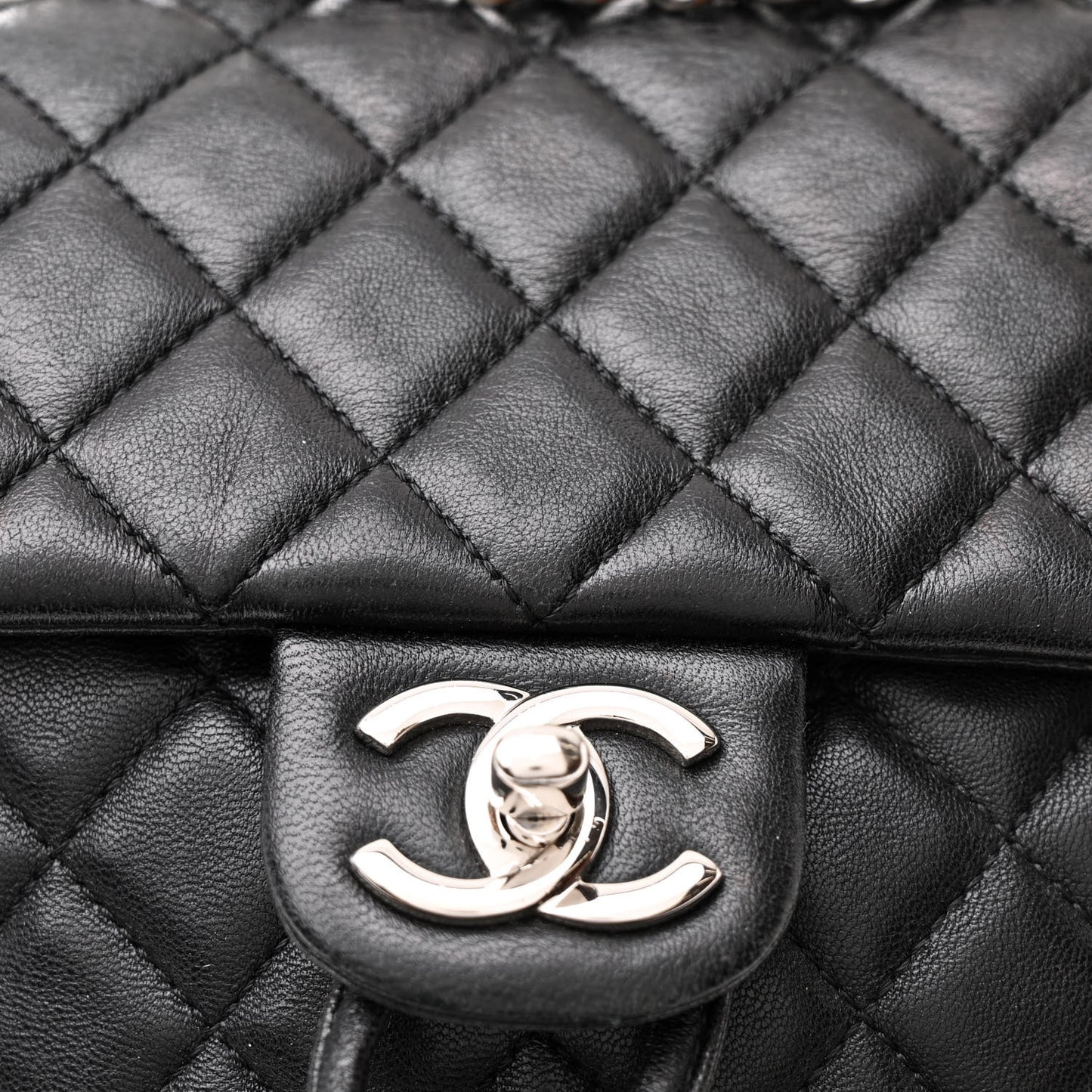 Calfskin Quilted Small Urban Spirit Backpack Black