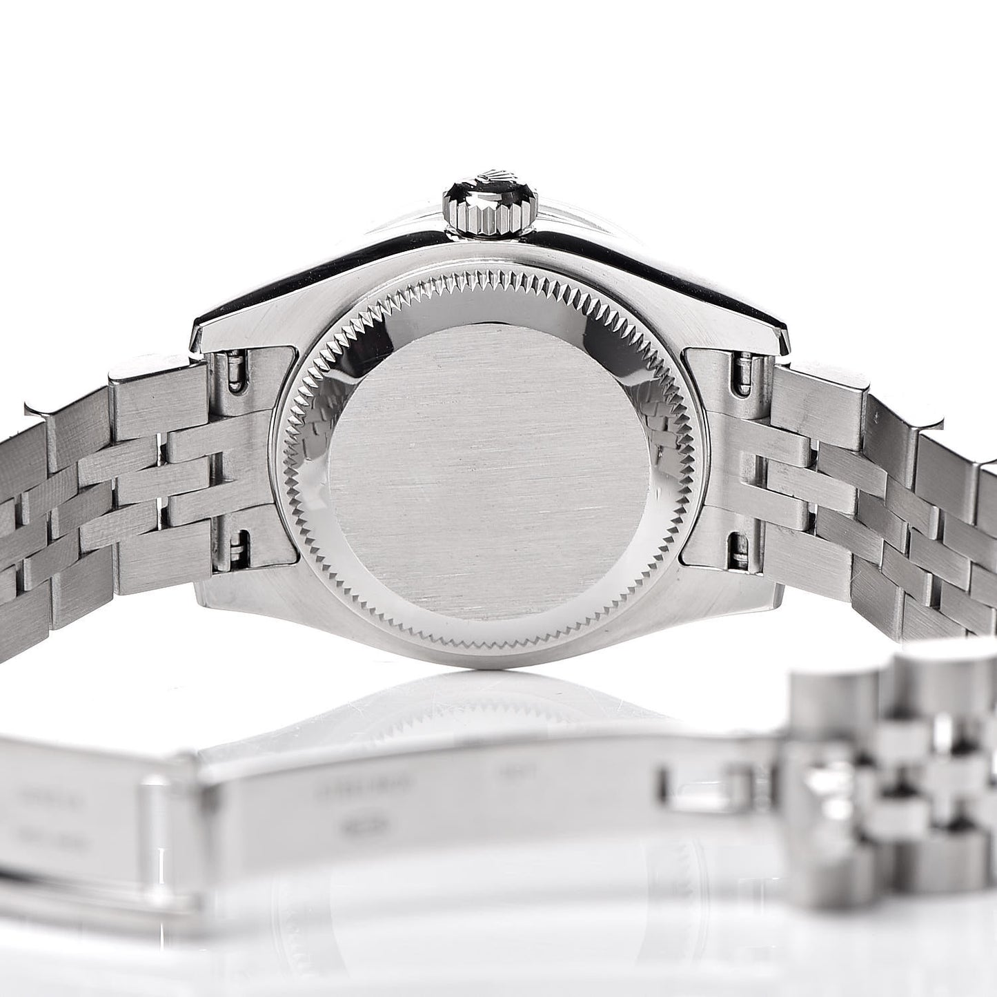 Stainless Steel 18K White Gold Diamond Mother of Pearl 26mm Oyster Perpetual Datejust Watch 179174