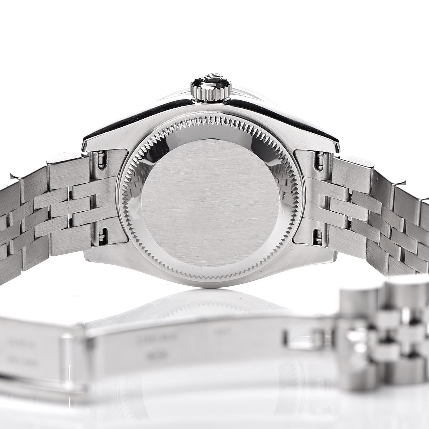 Rolex Stainless Steel 18K White Gold Diamond Mother of Pearl 26mm Oyster Perpetual Datejust Watch 179174 6 of 7