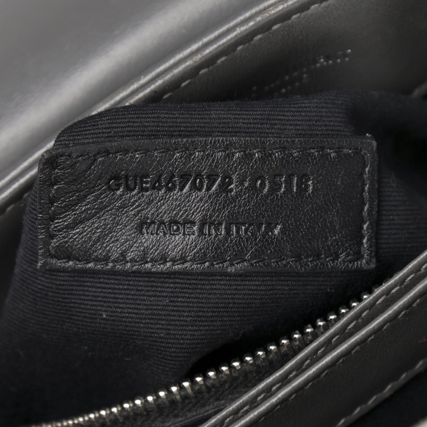 Calfskin Y Quilted Monogram Toy Loulou Crossbody Bag Storm