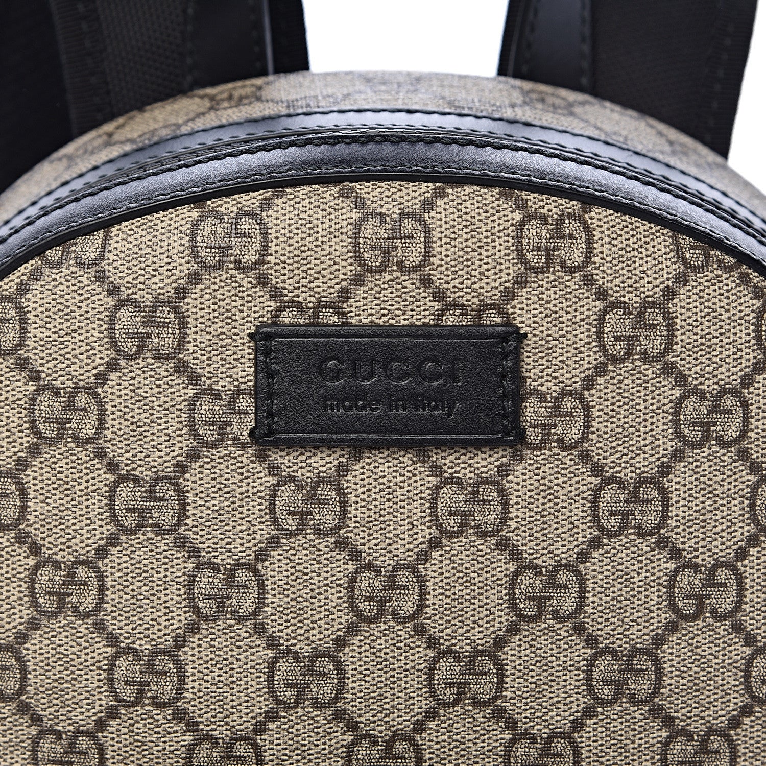 Gucci GG Supreme Monogram Small Eden Day Backpack Black 10 of 11