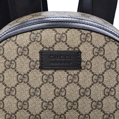 Gucci GG Supreme Monogram Small Eden Day Backpack Black 10 of 11
