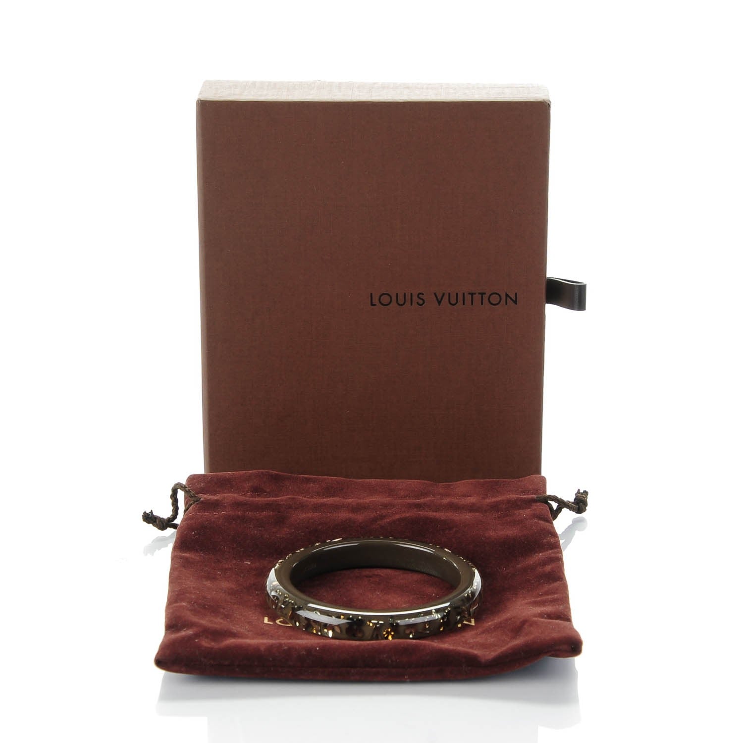 Louis Vuitton Resin Swarovski Small Inclusion Bracelet PM Grey 4 of 5