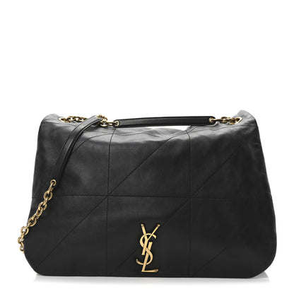 Saint Laurent Lambskin Matelasse Monogram Large Jamie 4.3 Black 1 of 10
