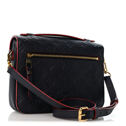 Louis Vuitton Empreinte Pochette Metis Marine Rouge 3 of 14