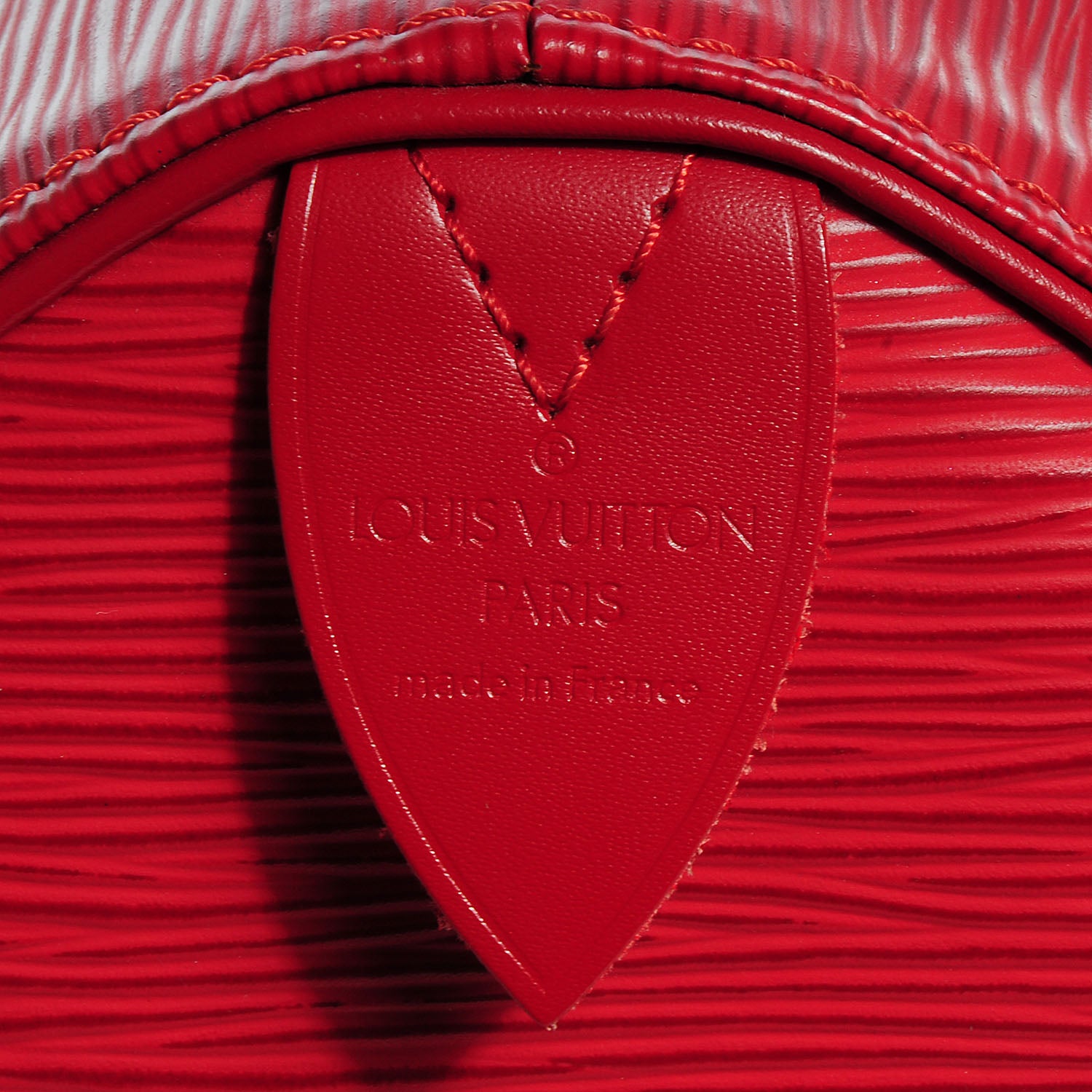 Louis Vuitton Epi Speedy 25 Rouge 6 of 8