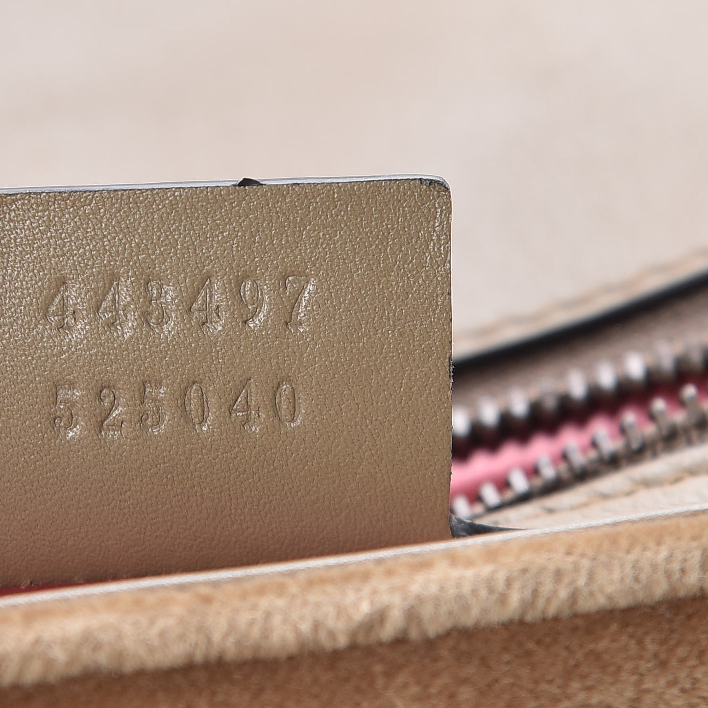Velvet Matelasse Small GG Marmont Shoulder Bag Taupe