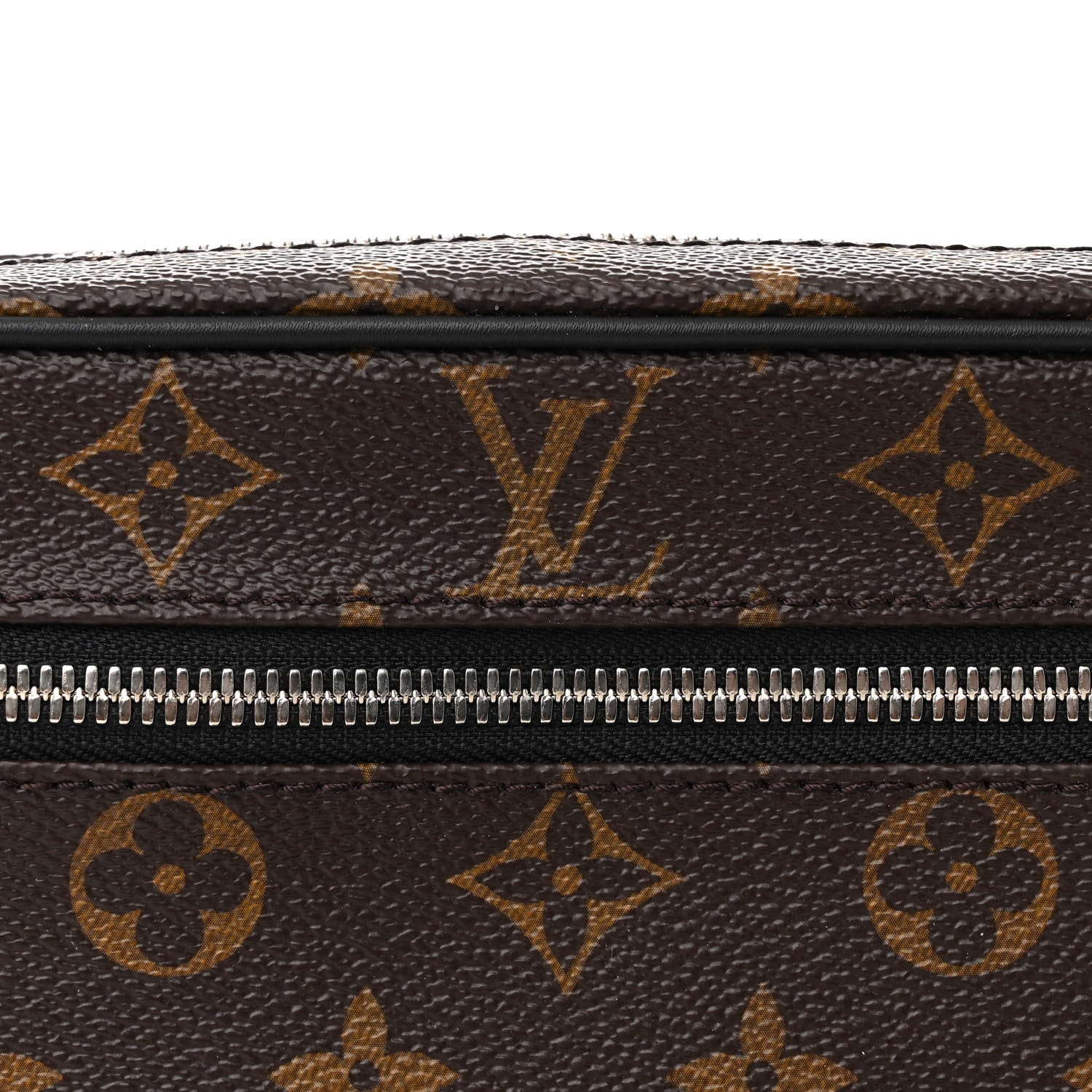 Louis Vuitton Monogram Macassar Kasai Clutch Black 8 of 11