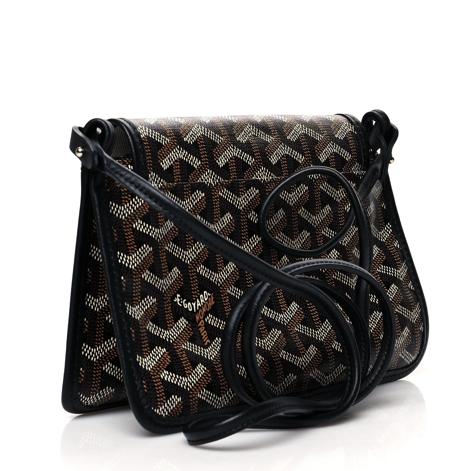 Goyard Goyardine Plumet Wallet Clutch Black 3 of 11