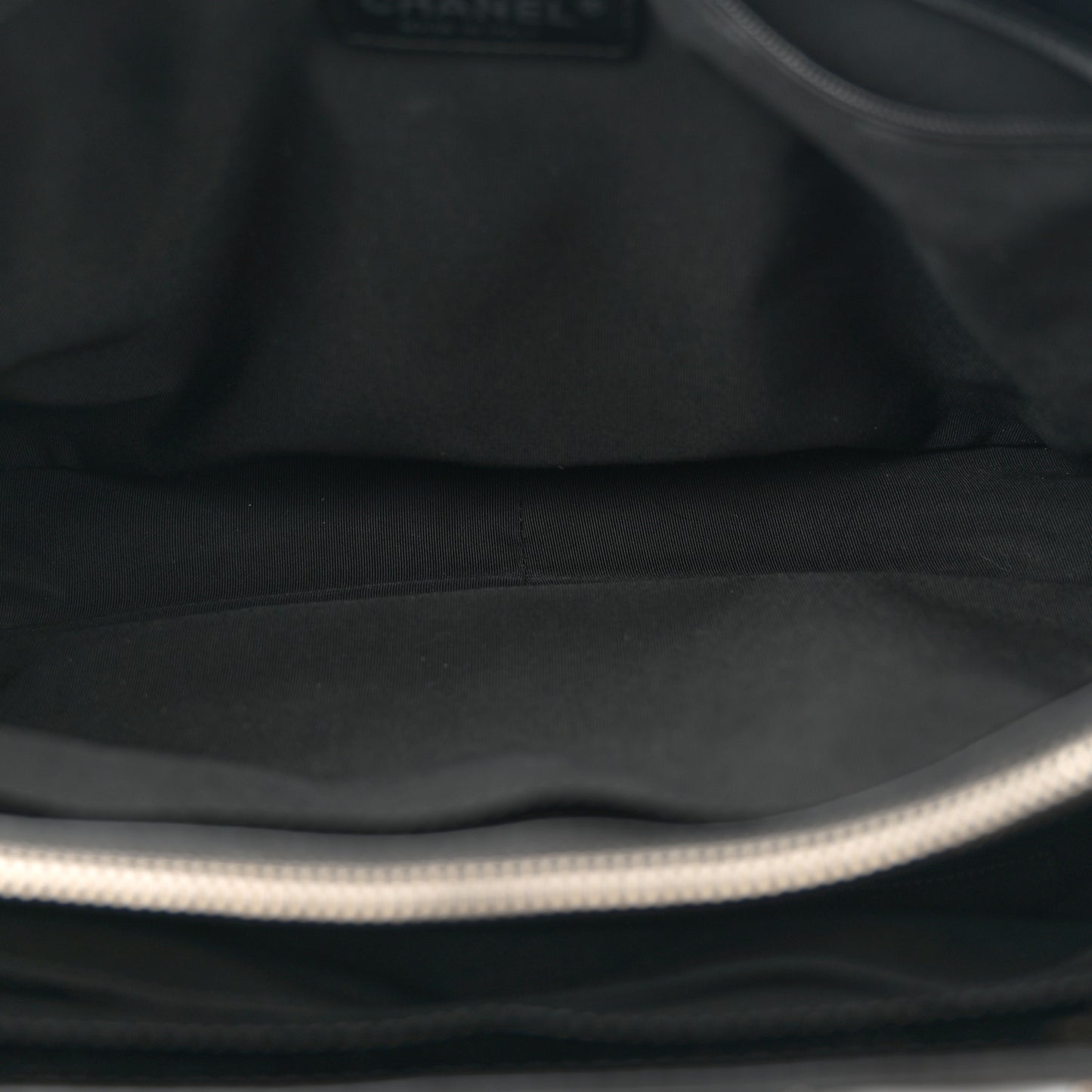 Patent Quilted Grand Shopping Tote GST Black