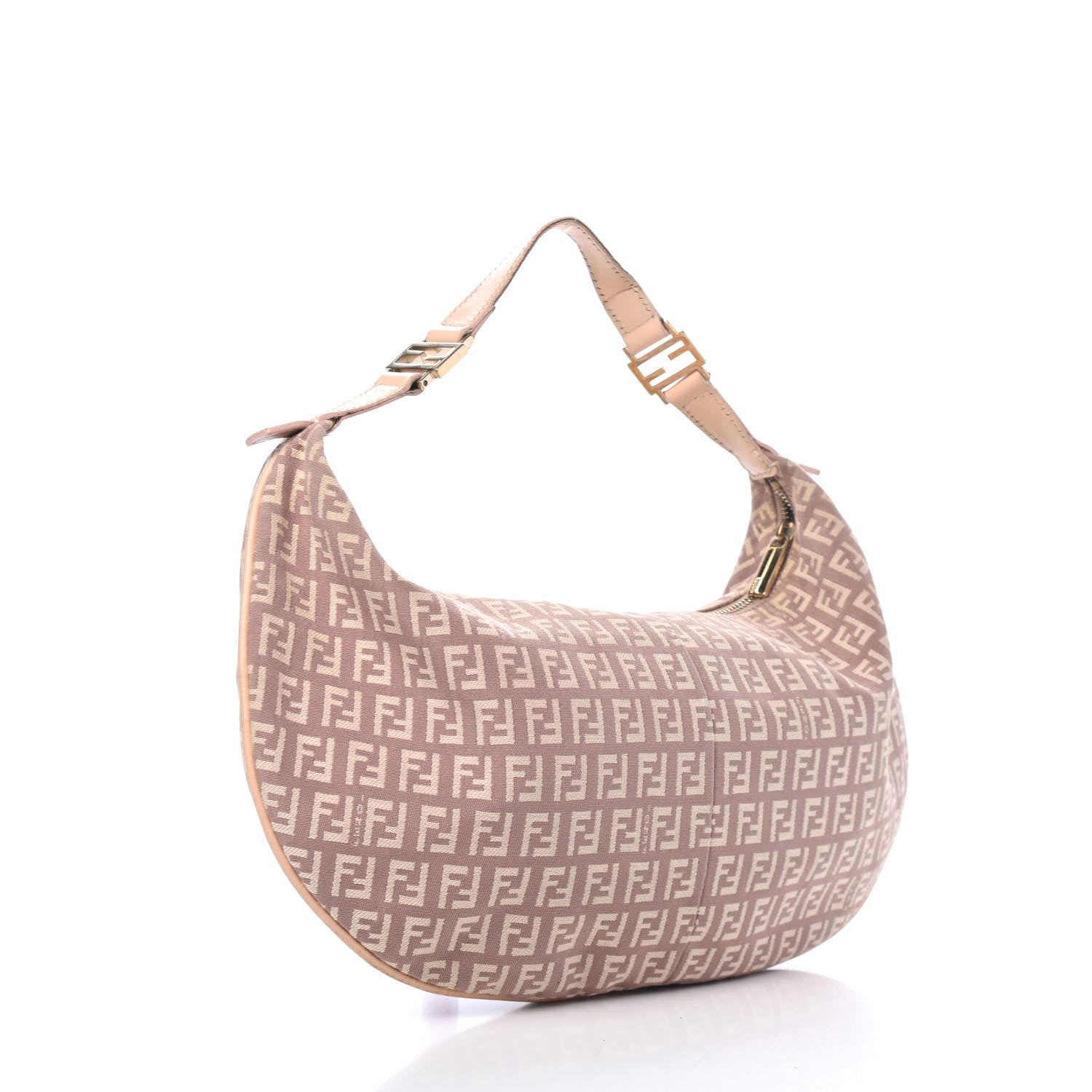 Fendi Zucchino Vitello Medium Chef Hobo Cipria Teint Cipria 2 of 4