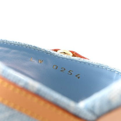 Louis Vuitton Denim Monogram Neo Revival Mules 39 Light Blue 9 of 13